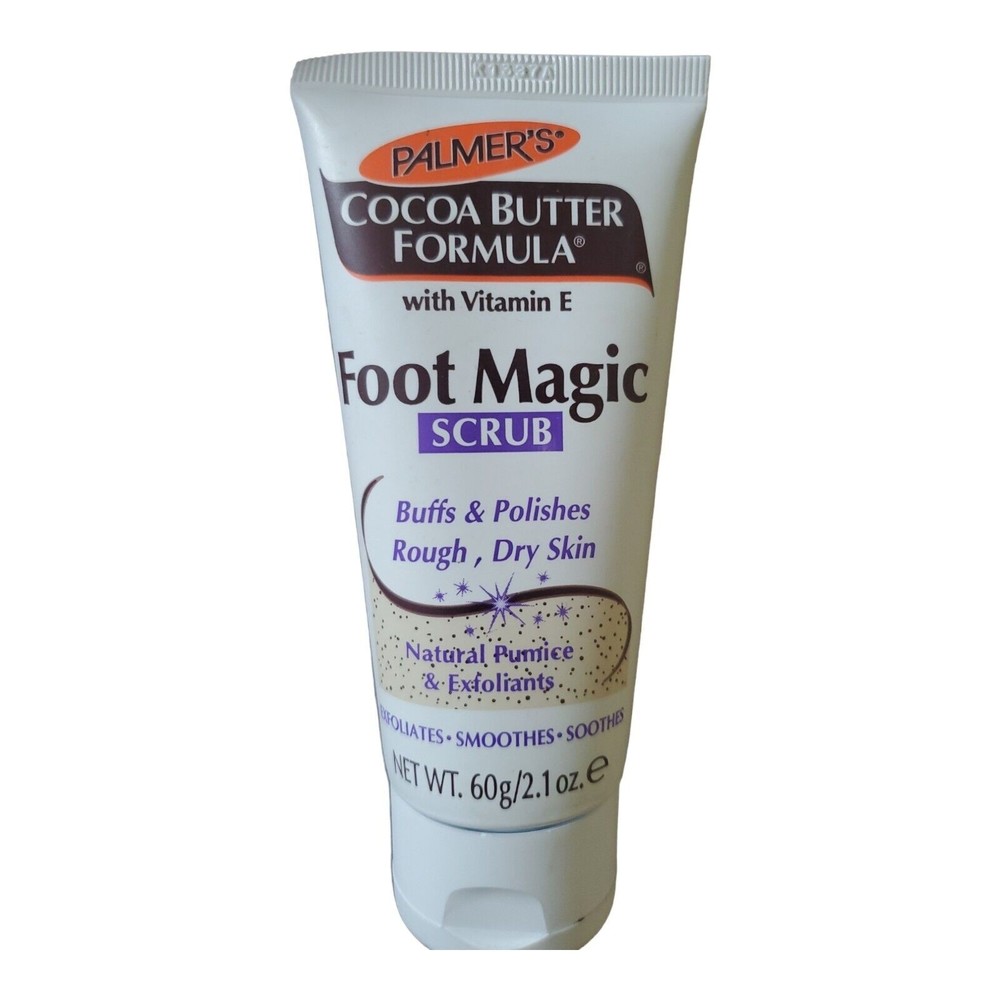 Cocoa Butter Foot Magic Scrub by Palmers for Unisex - 2.1 oz Scrub